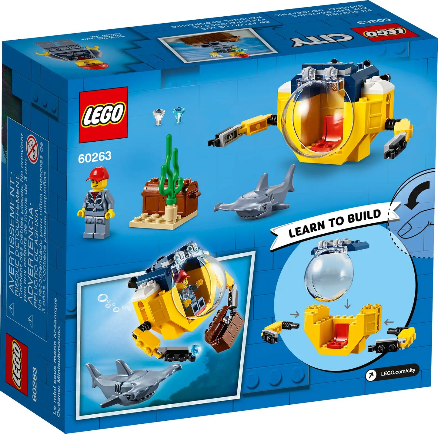 LEGO City 60263 Ocean Mini-Submarine