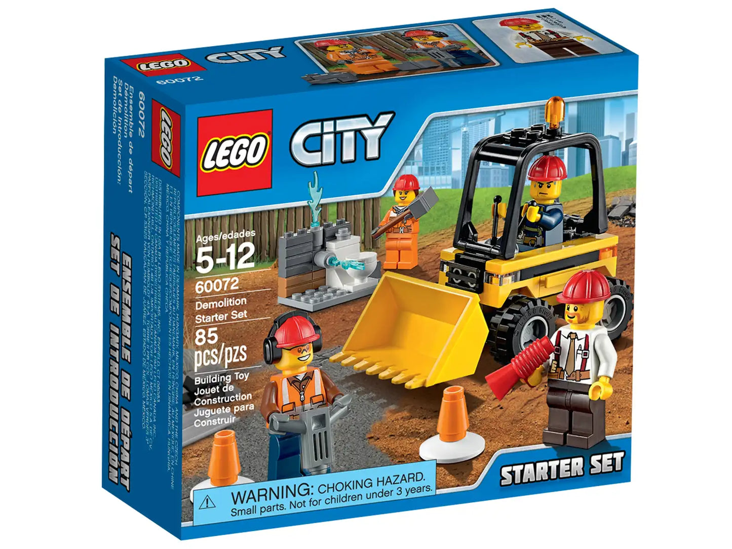 LEGO City 60072 Demolition Starter Set