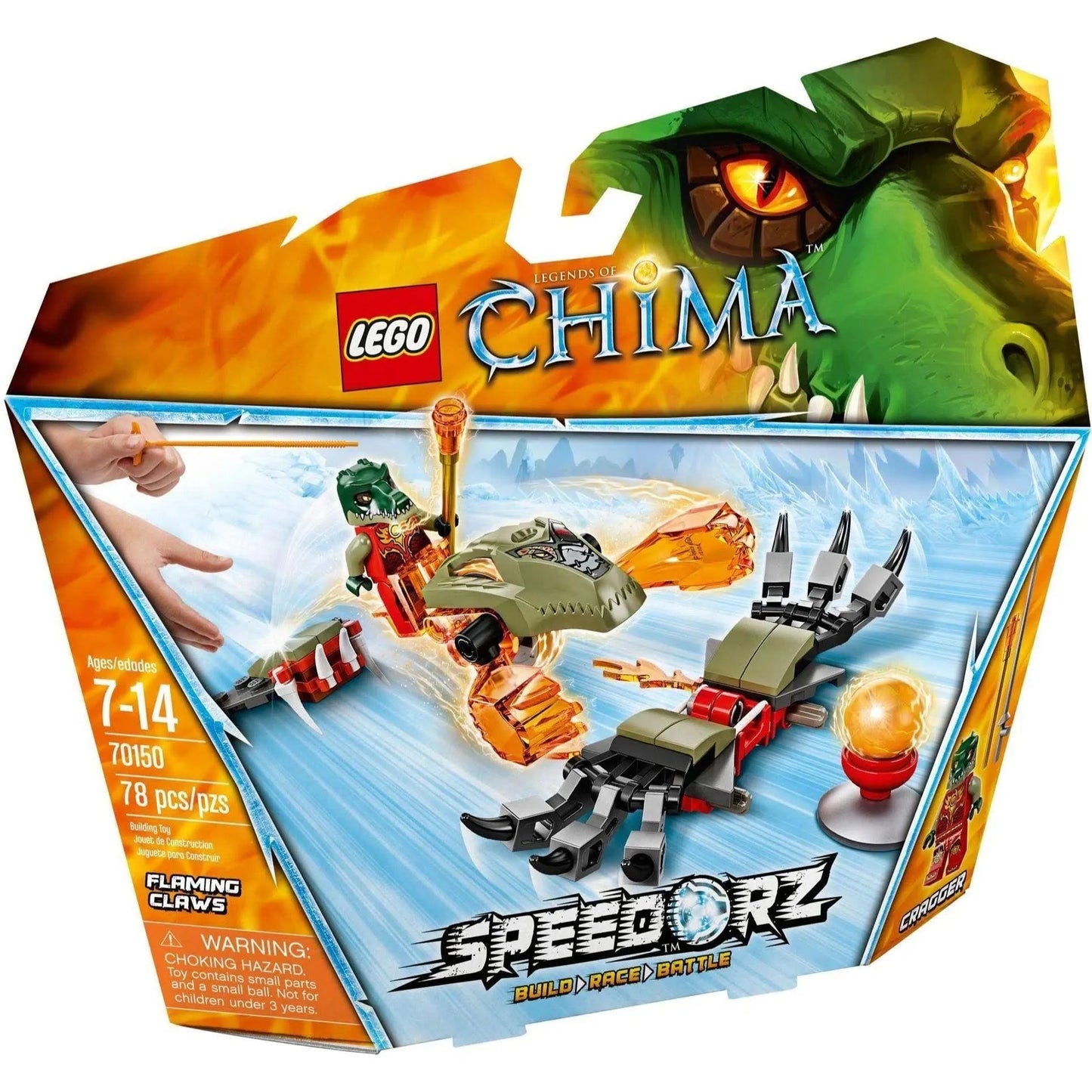 LEGO Legends of Chima 70150 Flaming Claws