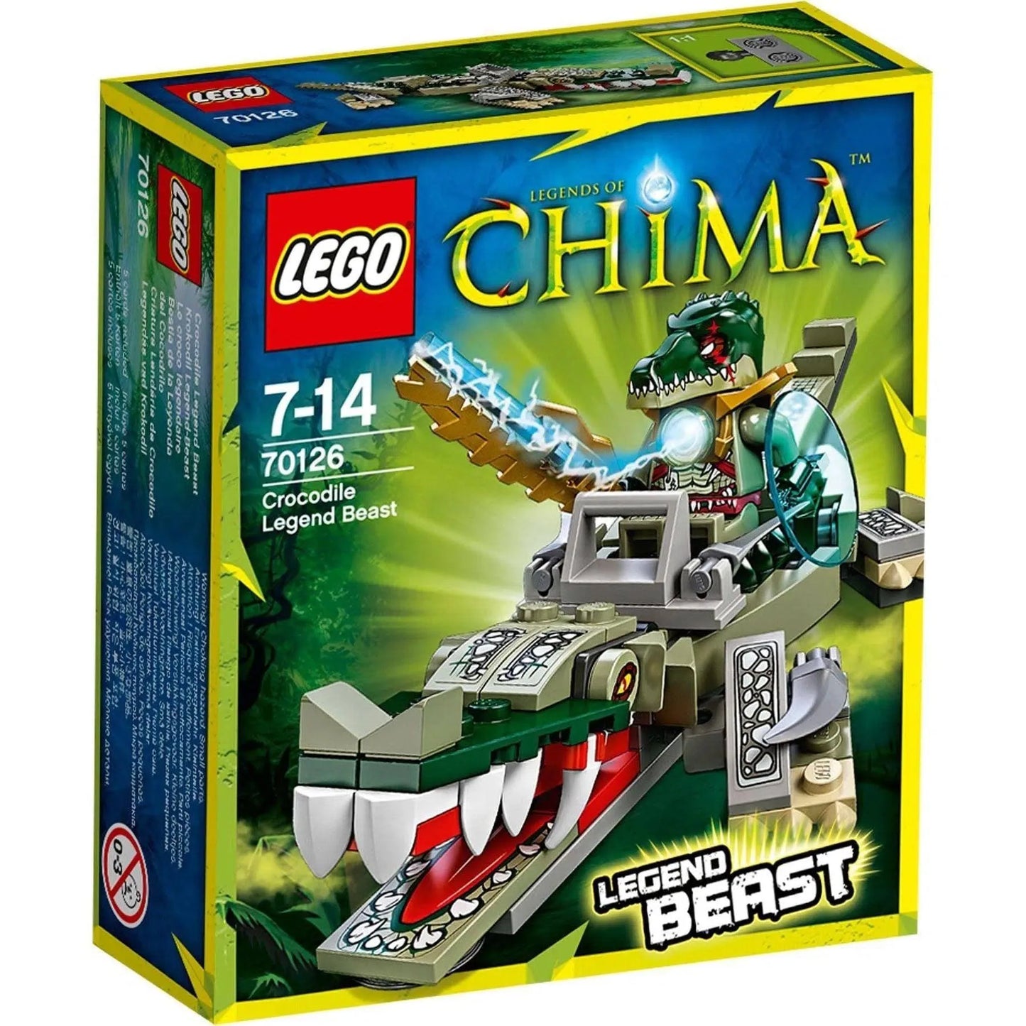 LEGO Legends of Chima 70126 Crocodile Legend Beast