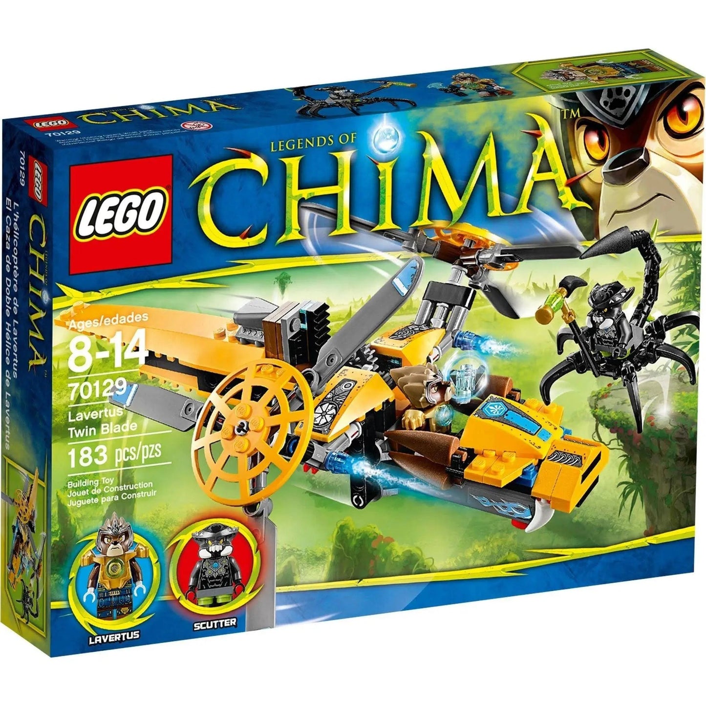 LEGO Legends of Chima 70129 Lavertus Twin Blade