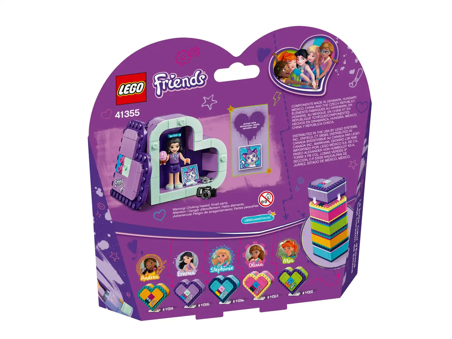 LEGO Friends 41355 Emma’s Heart Box