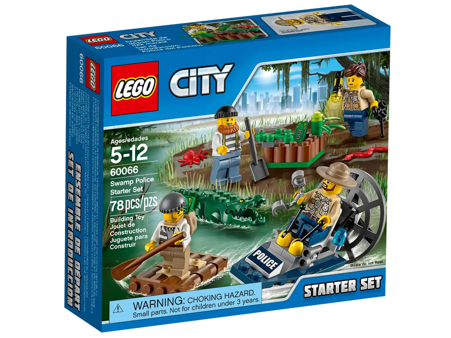 LEGO City 60066 Swamp Police Starter Set