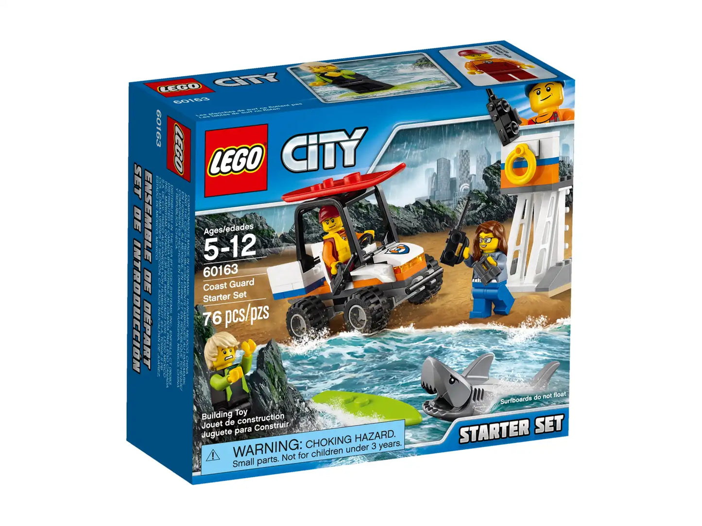 LEGO City 60163 Coast Guard Starter Set