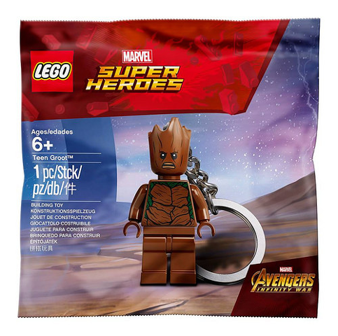 LEGO Marvel 5005244 Teen Groot Key Chain