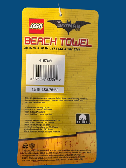 LEGO The BATMAN Movie Beach Towel