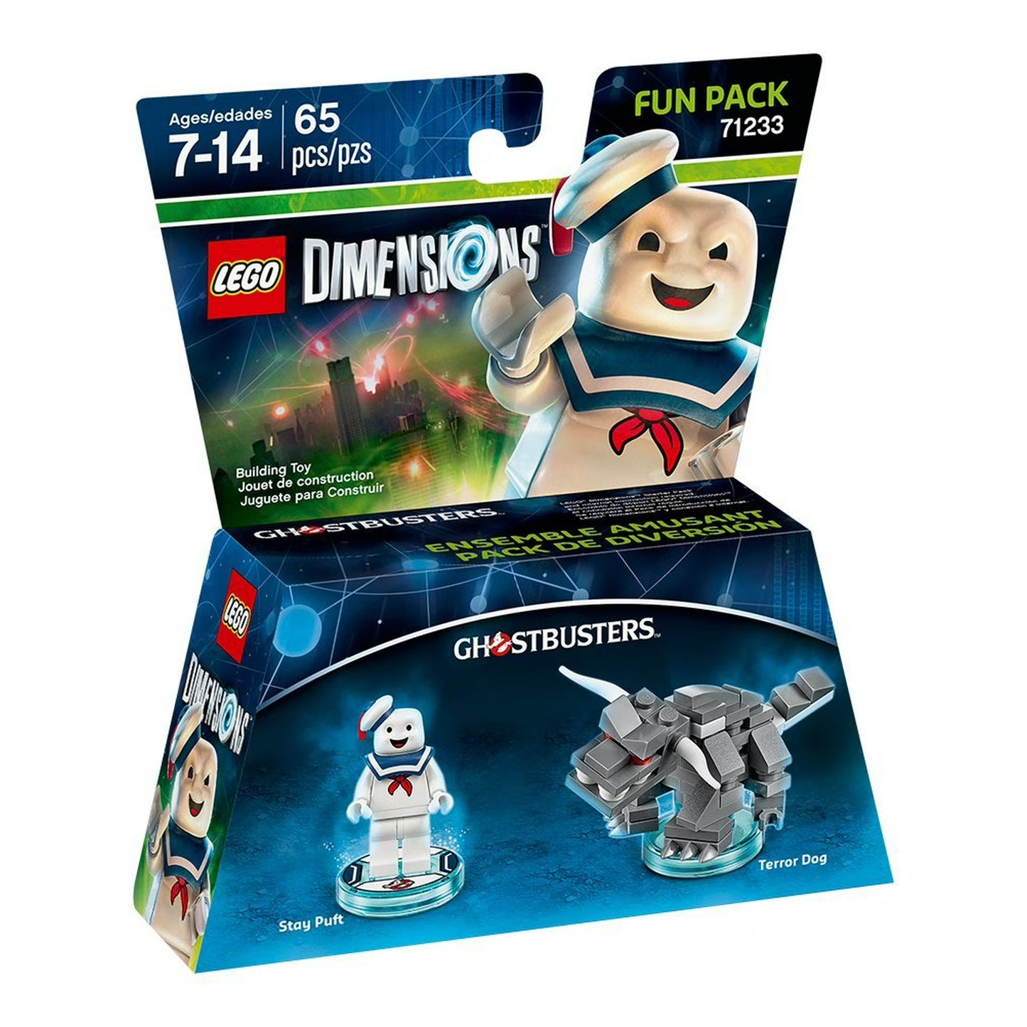Dimensions 71233 Ghostbusters (Stay Puft Bibendum Chamallow and Terror Dog)