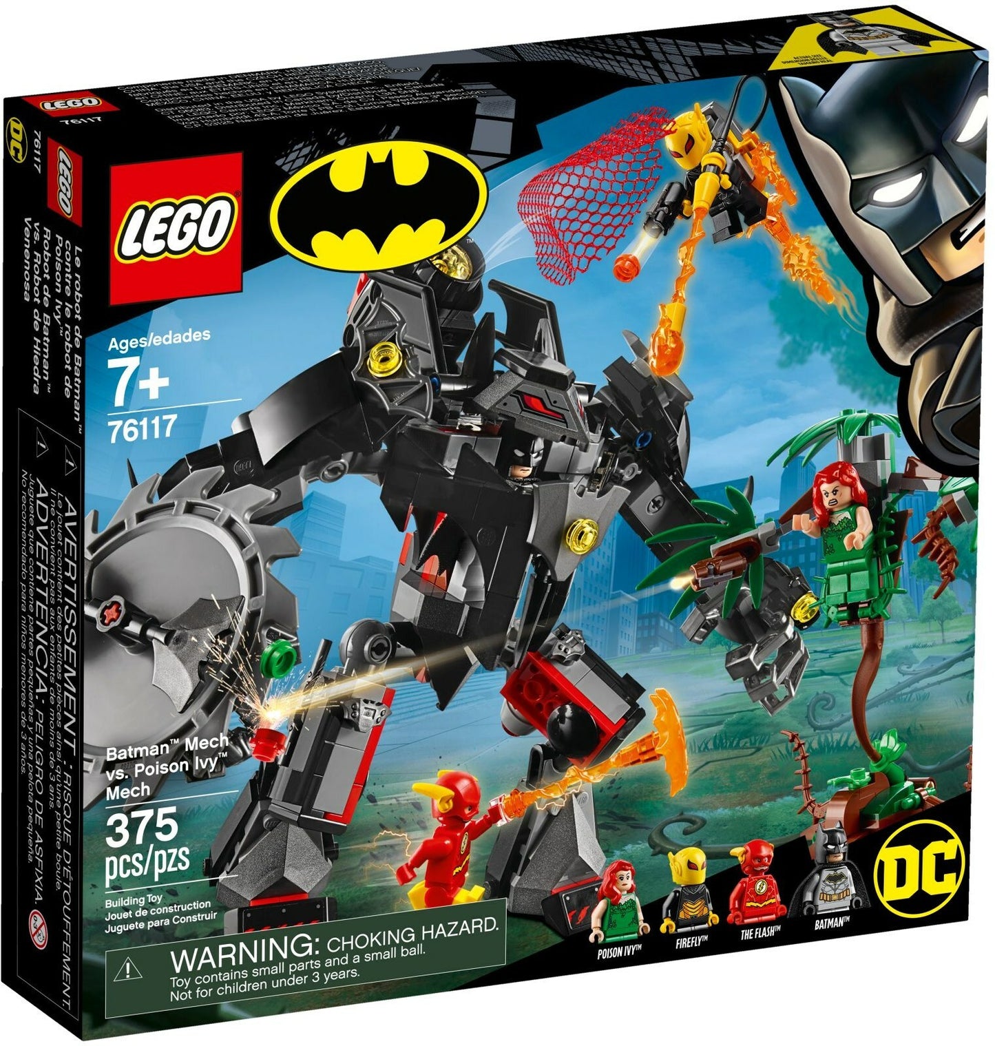 LEGO DC 76117 Batman Mech vs Poison Ivy Mech