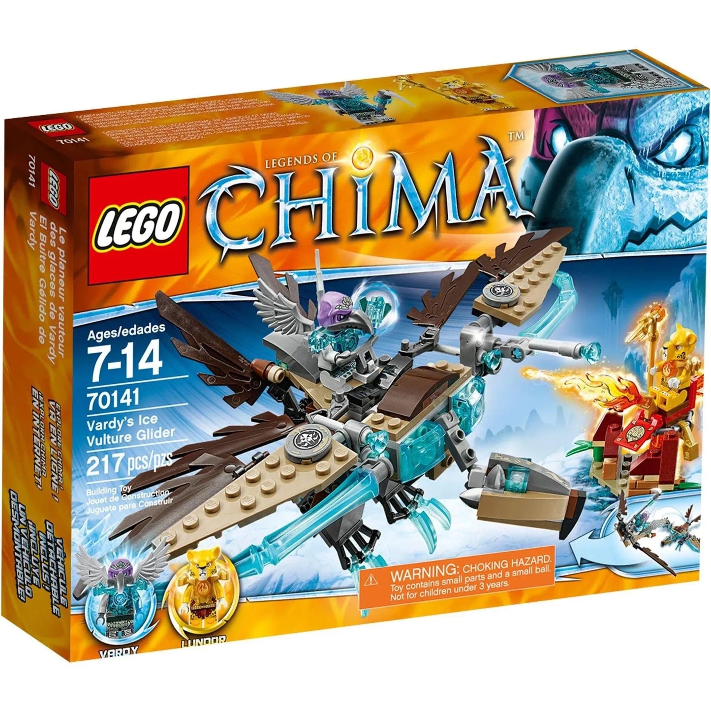 Legends of Chima 70141 Vardy's Ice Vulture Glider