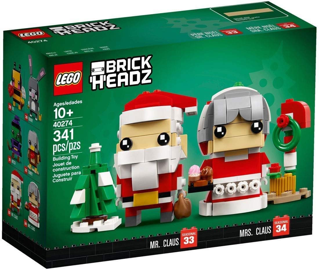 LEGO BrickHeadz 40274 Mr. and Mrs. Claus