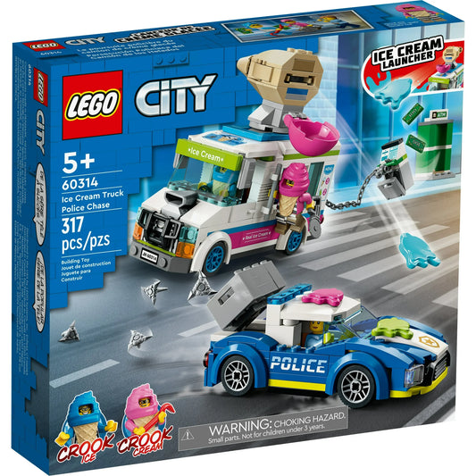 LEGO City 60314 Ice Cream Truck Police Chase
