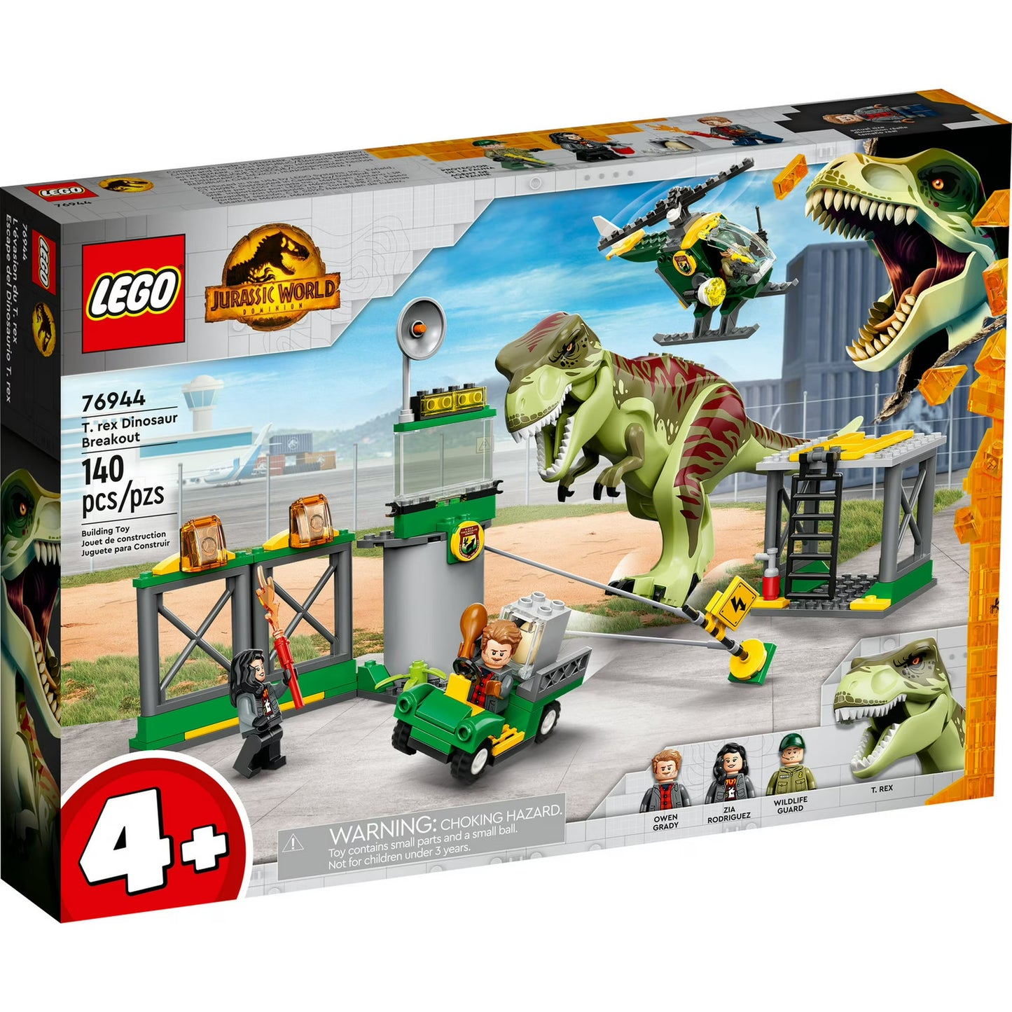 Jurassic World 76944 T-Rex Dinosaur Breakout