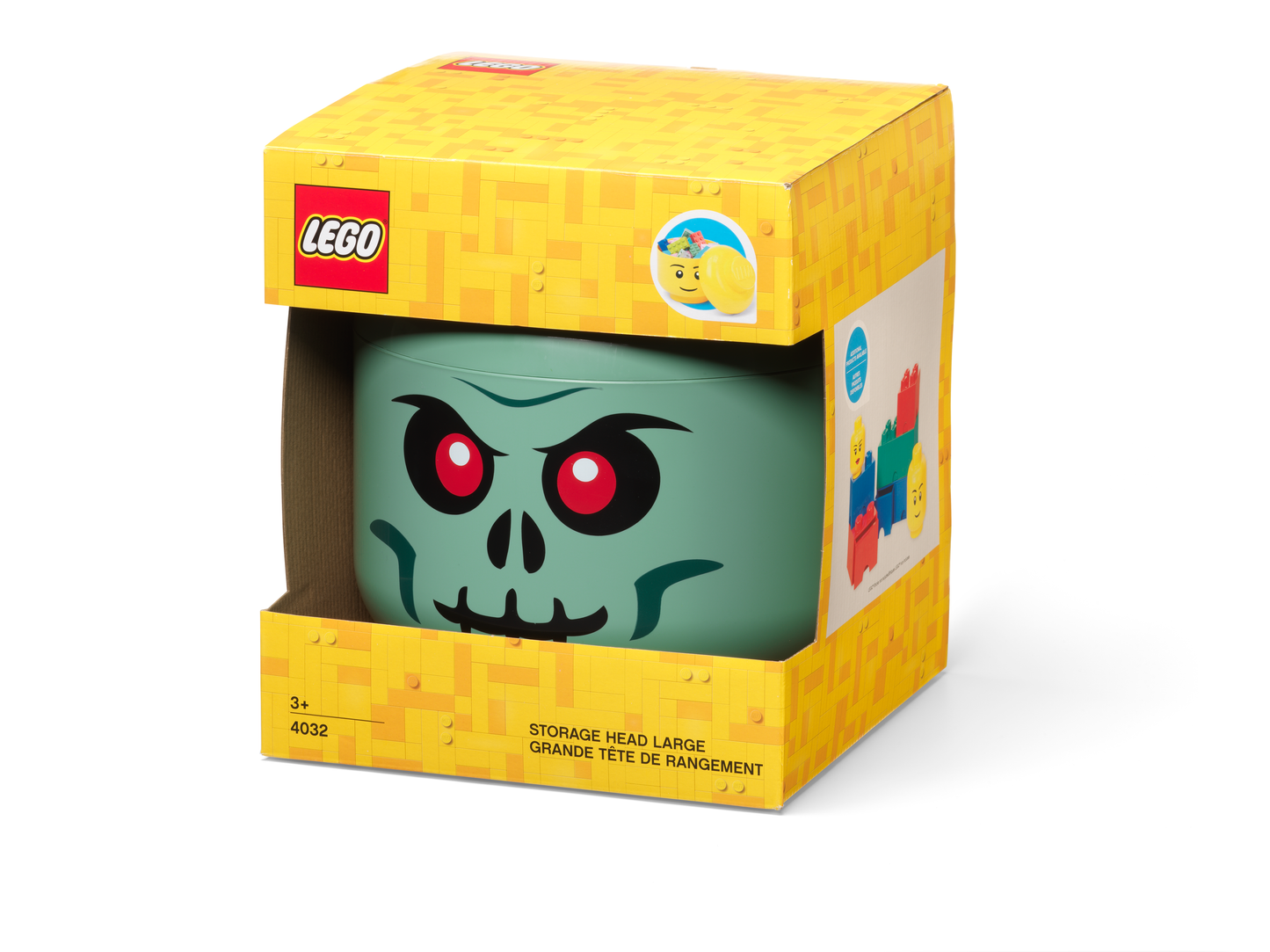 LEGO 5007889 Large Green Skeleton Storage Head