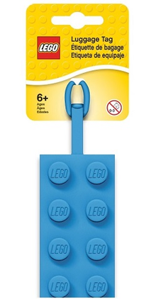 LEGO Luggage Tag 5005543 Light Blue