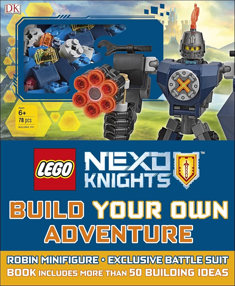 LEGO Nexo Knights 978-1-4654-6087-5 Build Your Own Adventure
