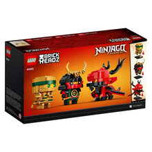 LEGO BrickHeadz ‘Ninjago 10’ 40490 Golden Lloyd, Nya Samurai X, and Firstbourne Dragon