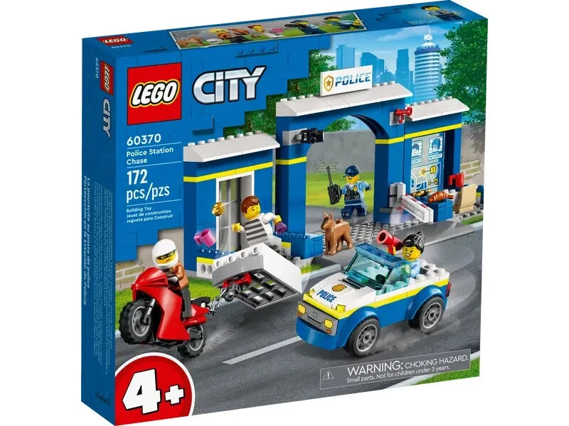 City 60370 Police Station Chase