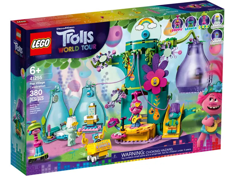 LEGO Trolls 41255 Pop Village Celebration