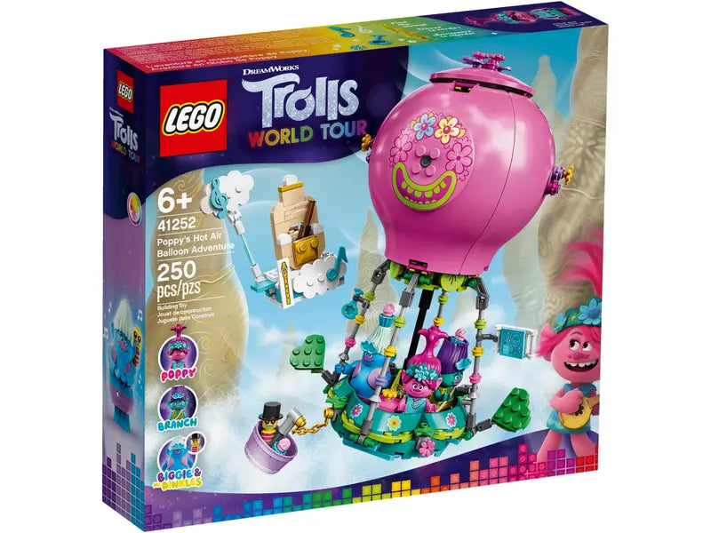 LEGO Trolls 41252 Poppy’s Hot Air Balloon Adventure