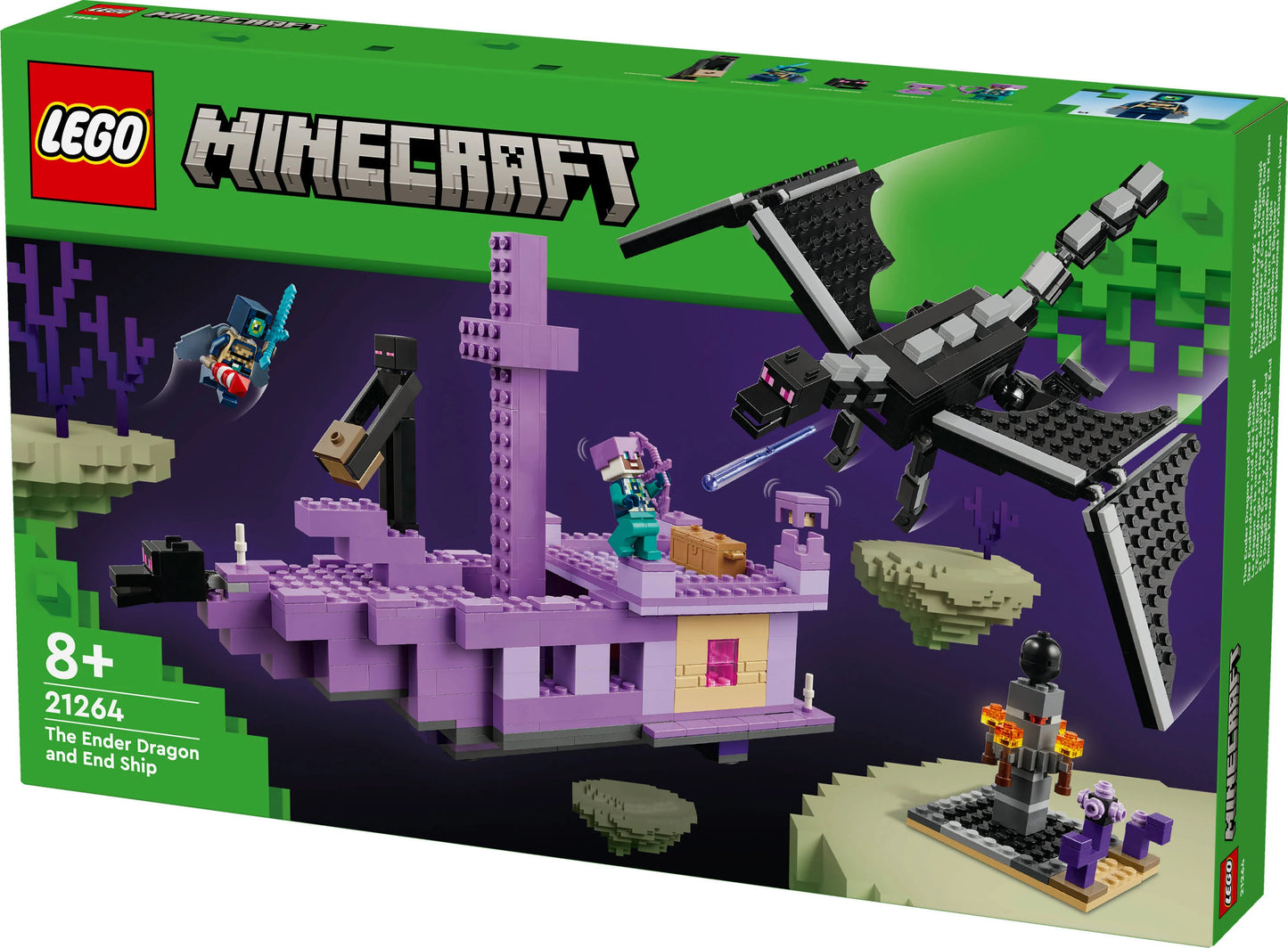 Minecraft 21264 The Ender Dragon and End Ship