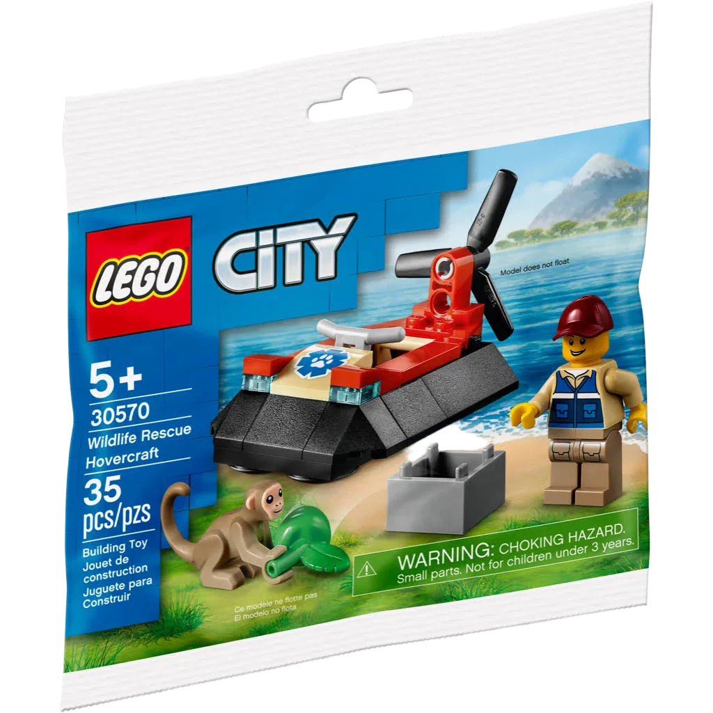 LEGO City 30570 Wildlife Rescue Hovercraft