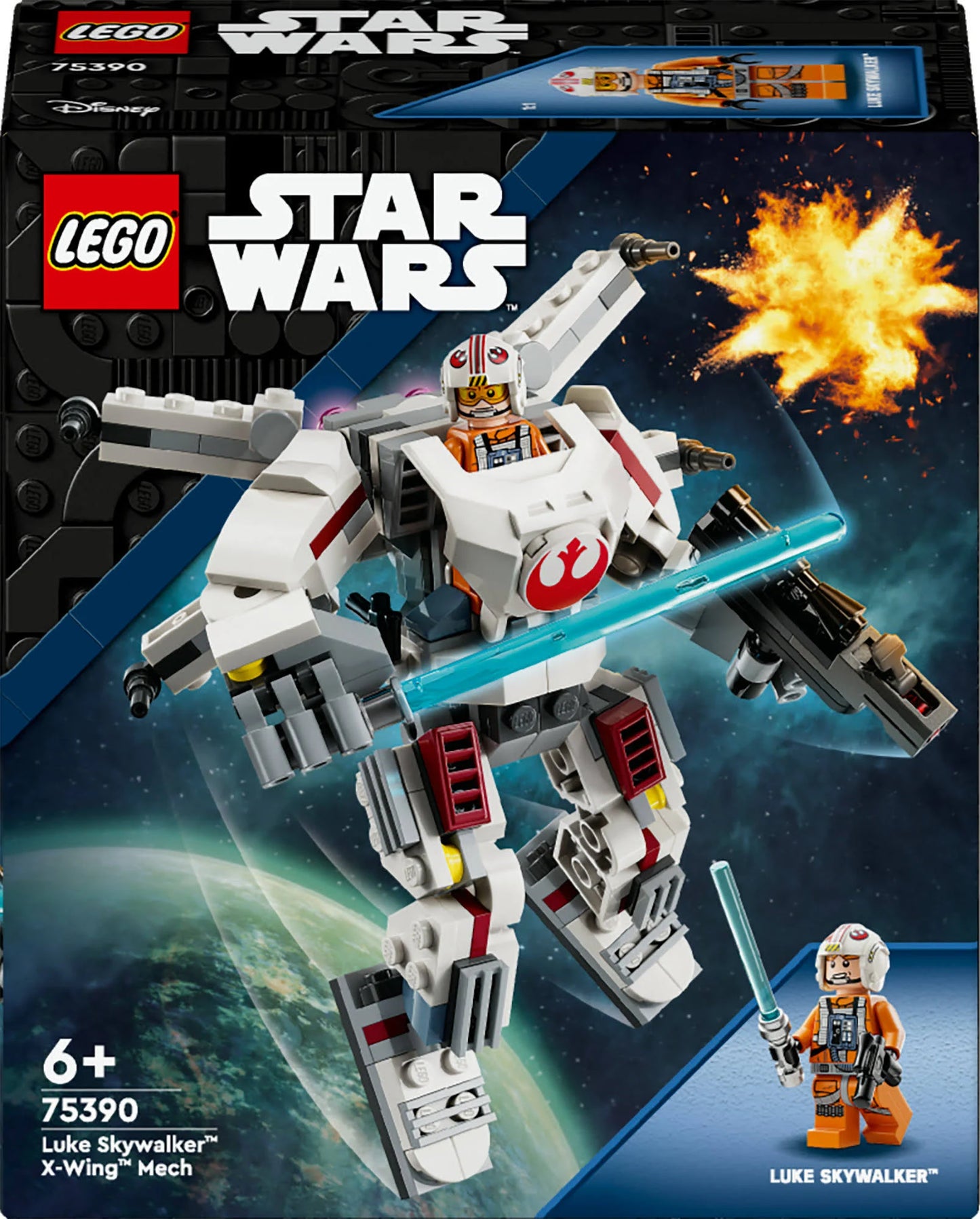 Star Wars 75390 Luke Skywalker X-Wing Mech