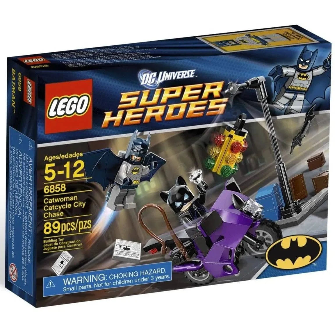 LEGO DC Universe 6858 Catwomen Catcycle City Chase