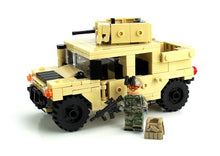 BATTLE BRICK Army Gun Truck